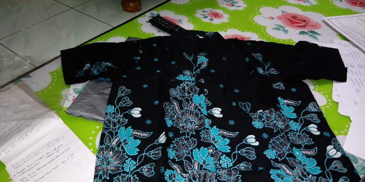 Size M L Xl Xxl Xxxl Bswart Batik Hrb026 Kenongo Hem Pendek Padi Pekalongan M L Xl Batik Seno Estu