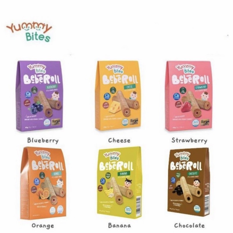 YUMMY BITES BEBEROLL BABY SNACK 40 GR / CAMILAN BAYI 40 GR