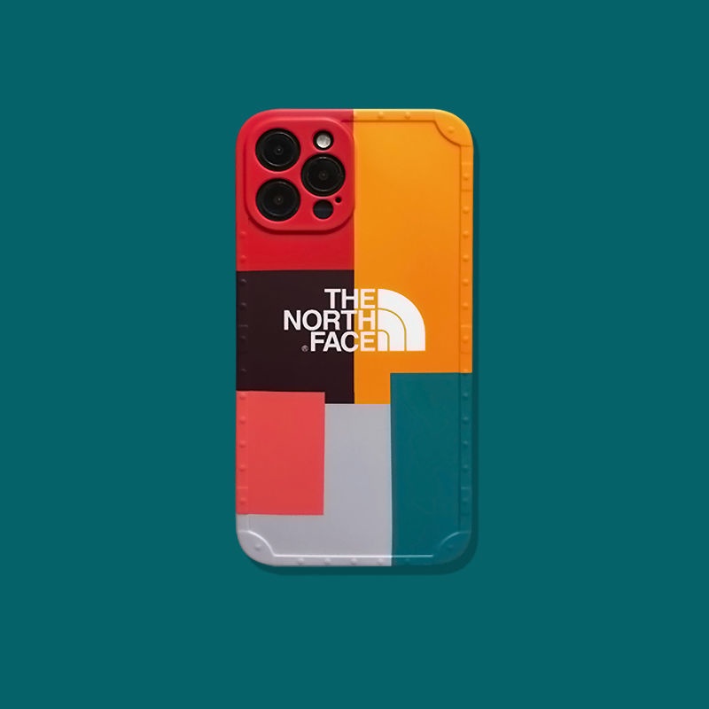 North Face Case Pelindung Handphone Shockproof Untuk IPhone 12 13 11 Pro Max X Xs Max Xr Bmp4