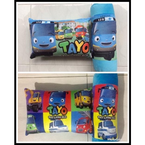 Bantal Guling Tayo Little Bus Set