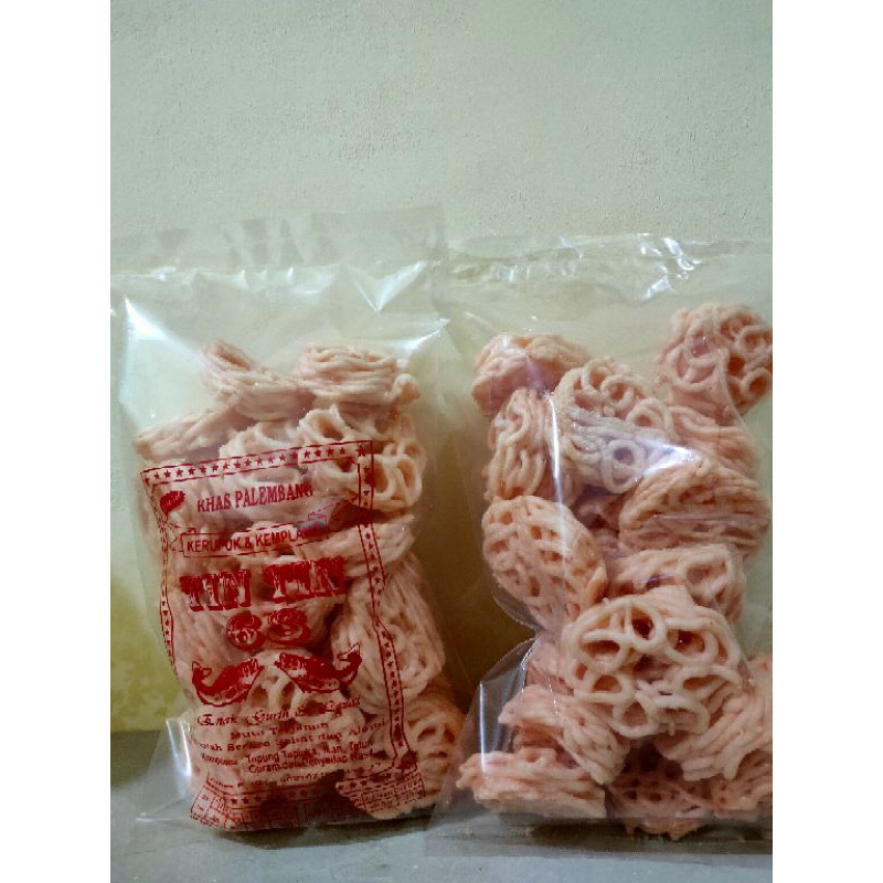 

Kerupuk mawar merah , kerupuk udang mawar Asli palembang