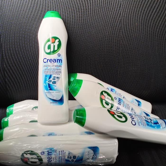 Cif cream botol 660 gram krim pembersih stainless serbaguna