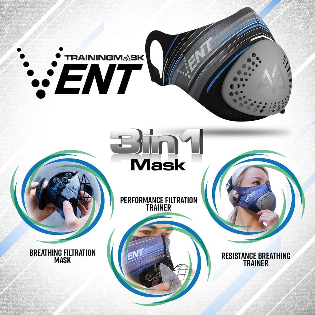 VENT TRAINING MASK 4.0 ORIGINAL USA High Altitude elevation training