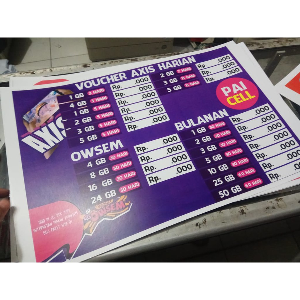 

Poster Harga A3 Axis Bisa Di Hapus SINARSHOPP AIZAHSHOP Bisa COD loh