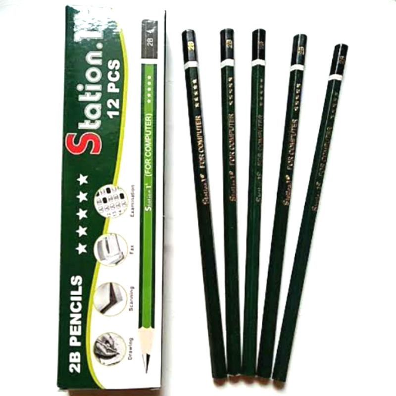 

RB Grosir Pensil 2B Bos Isi 12 Pcs