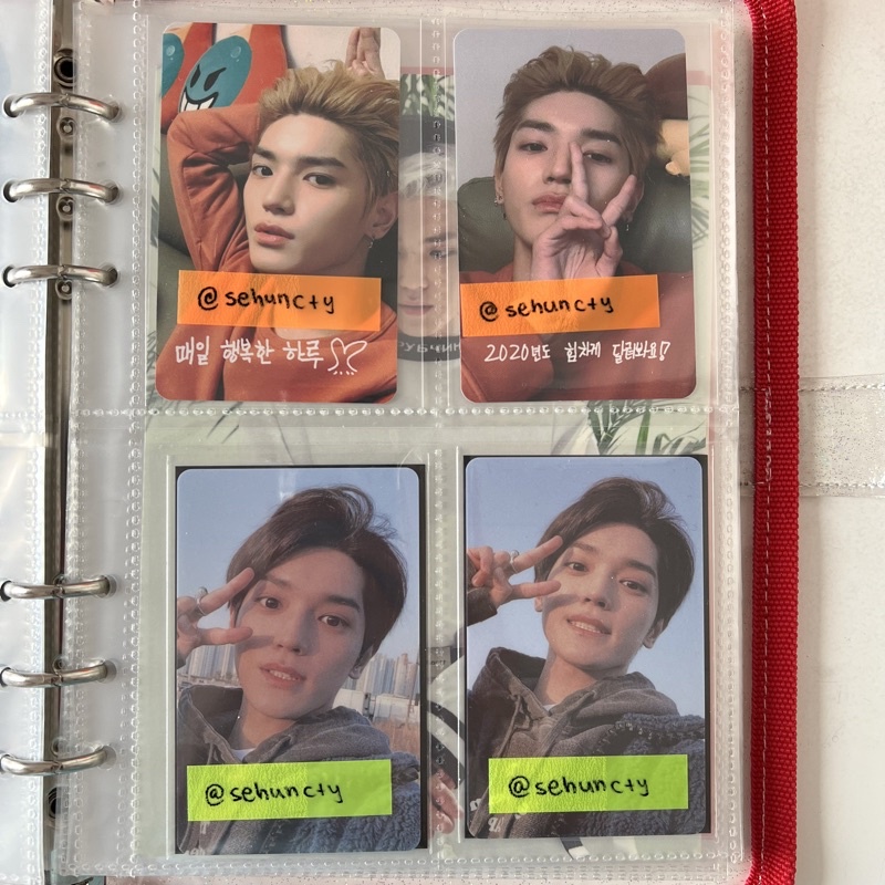 BOOKED Taeyong Lucky Draw Universe Photocard