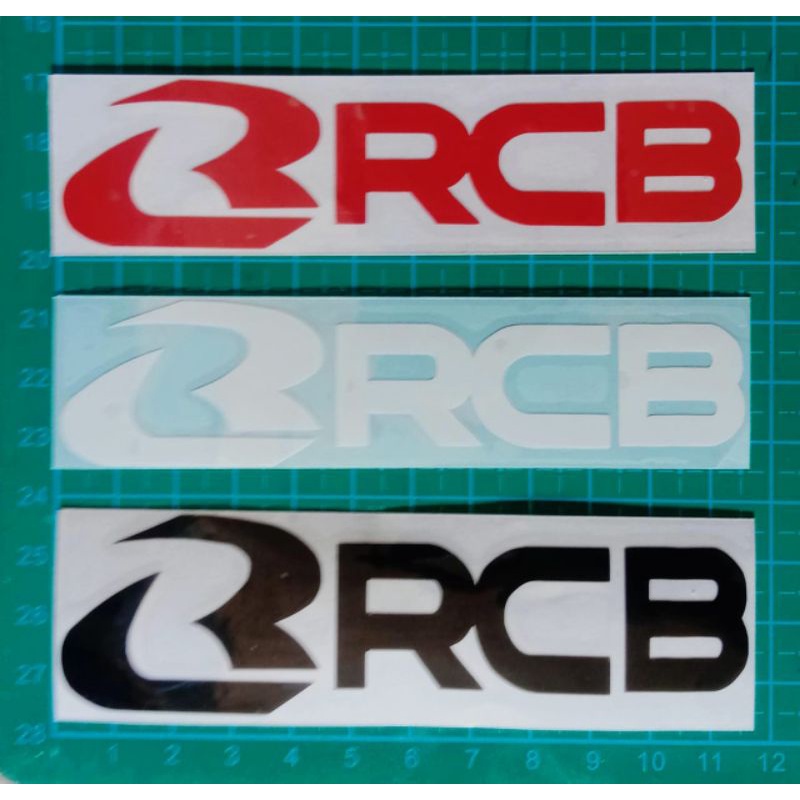 STIKER CUTTING RCB