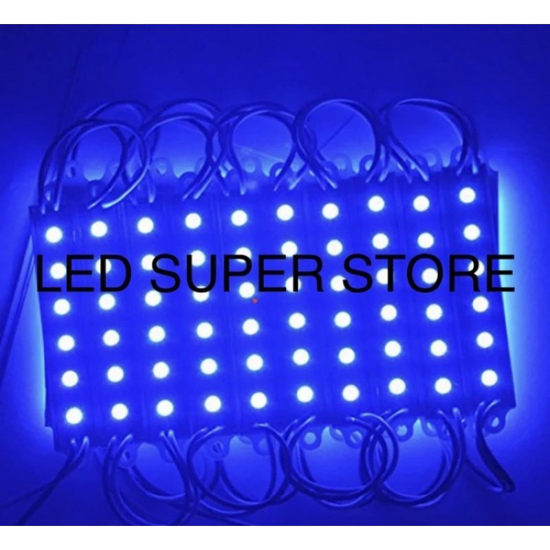 LED Modul 5050 6 LED 12V Putih 100pcs / SMD 5050 6L 12 Volt Waterproof