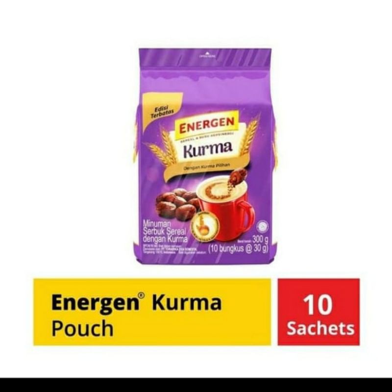 

Energen kurma isi 10 sachet