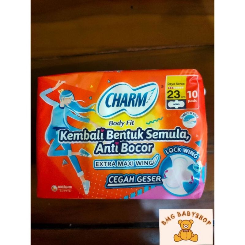 Charm body fit maxi wing isi 10