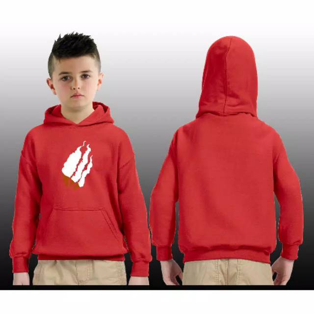 red ice cream hoodie