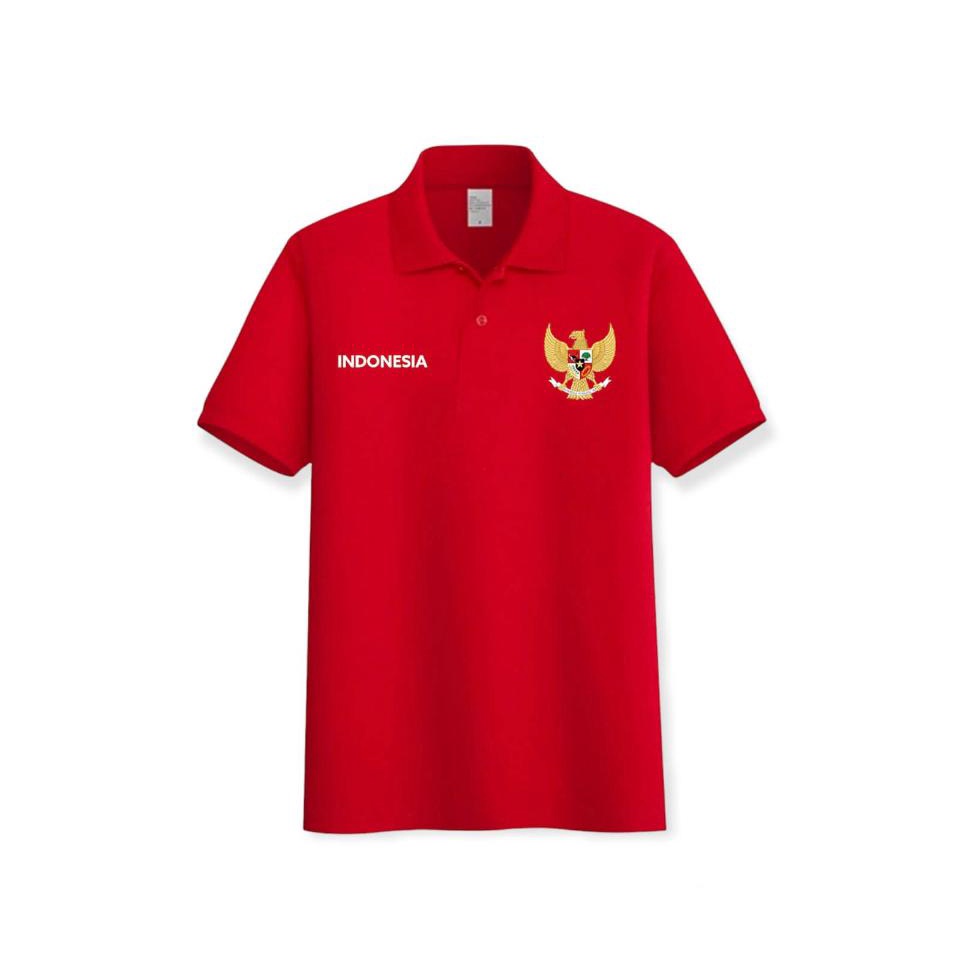 Noveli wear - Kaos kerah pria | kaos polo shirt | kaos polo distro logo Garuda Indonesia