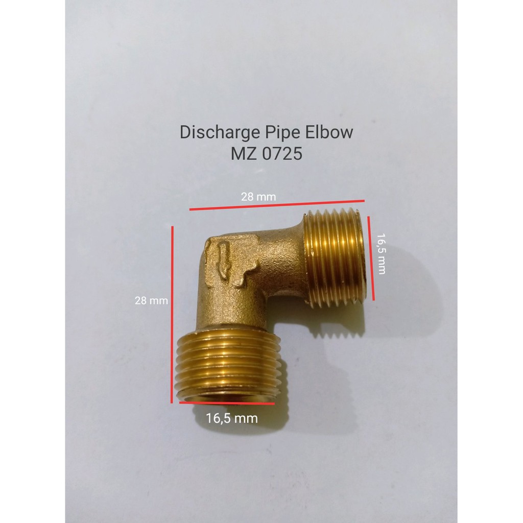 Discharge Pipe Elbow - Mz Murah