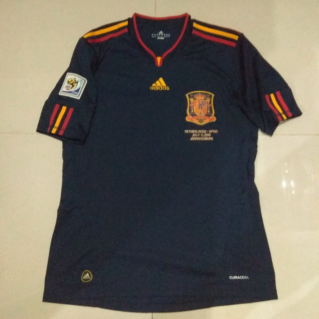 Jersey Spain / Spanyol Original World Cup Final 2010
