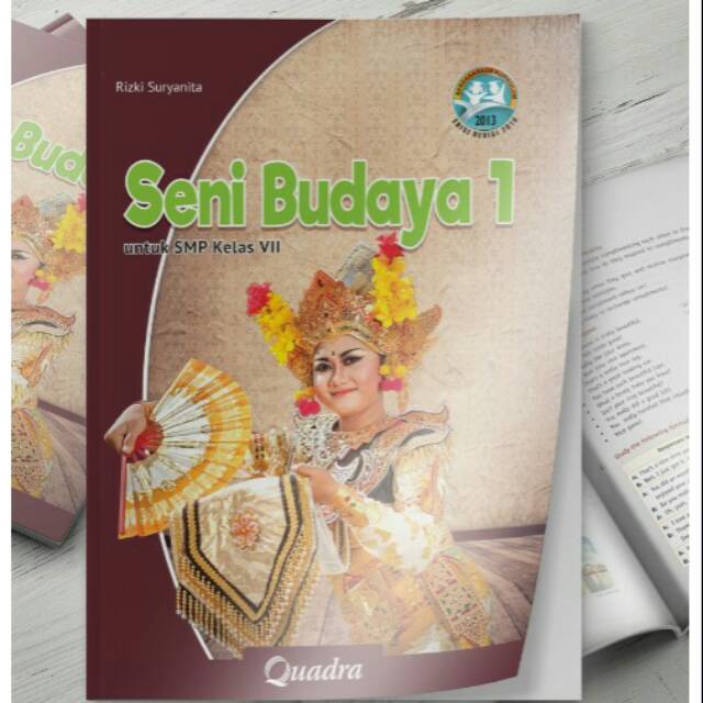 Buku siswa seni budaya k13 penerbit Quadra kelas 7 smp/mts