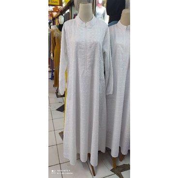 GAMIS PUTIH/GAMIS HAJI/GAMIS UMROH/GAMIS BORDIR