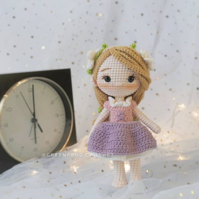 BONEKA RAJUT RAPUNZEL