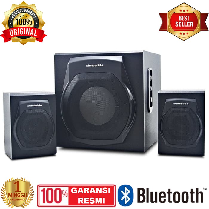 Speaker Bluetooth Simbadda Cst2500 Salon Aktif Super Extra Mega Bass Shopee Indonesia