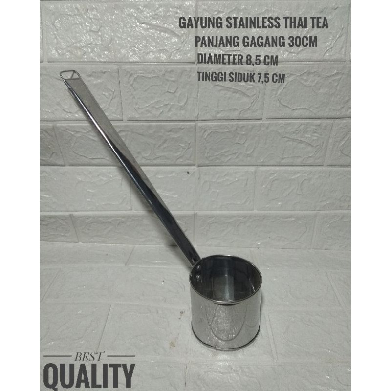 Gayung stainless - gayung bajigur - gayung wedang - irus