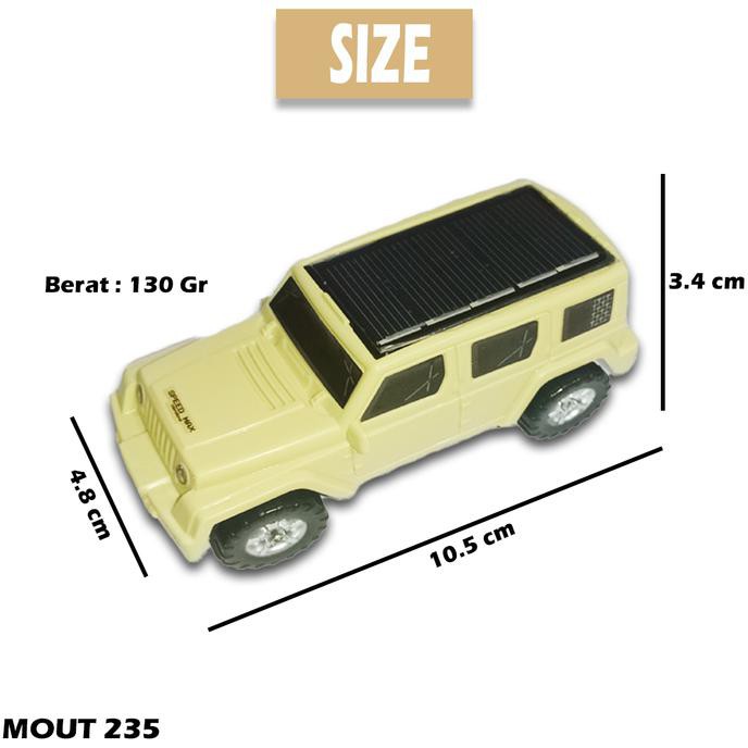 Mainan Edukasi DIY CAR SOLAR Sinar Matahari Puzzle Rakit Solar Car Solar Fighter