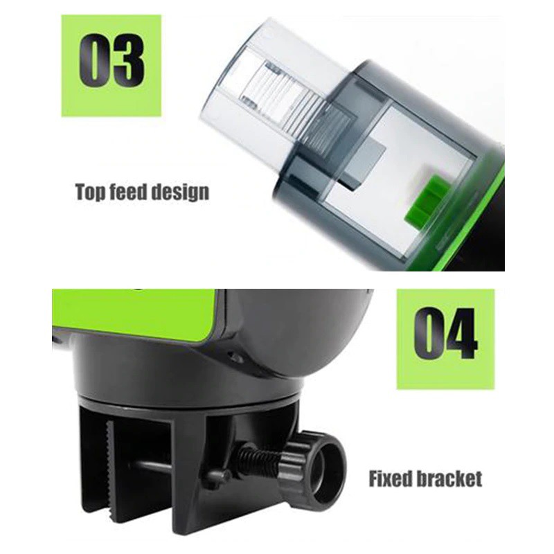 Smart Aquarium Automatic Fish Feeder with LCD Display - AF2019B