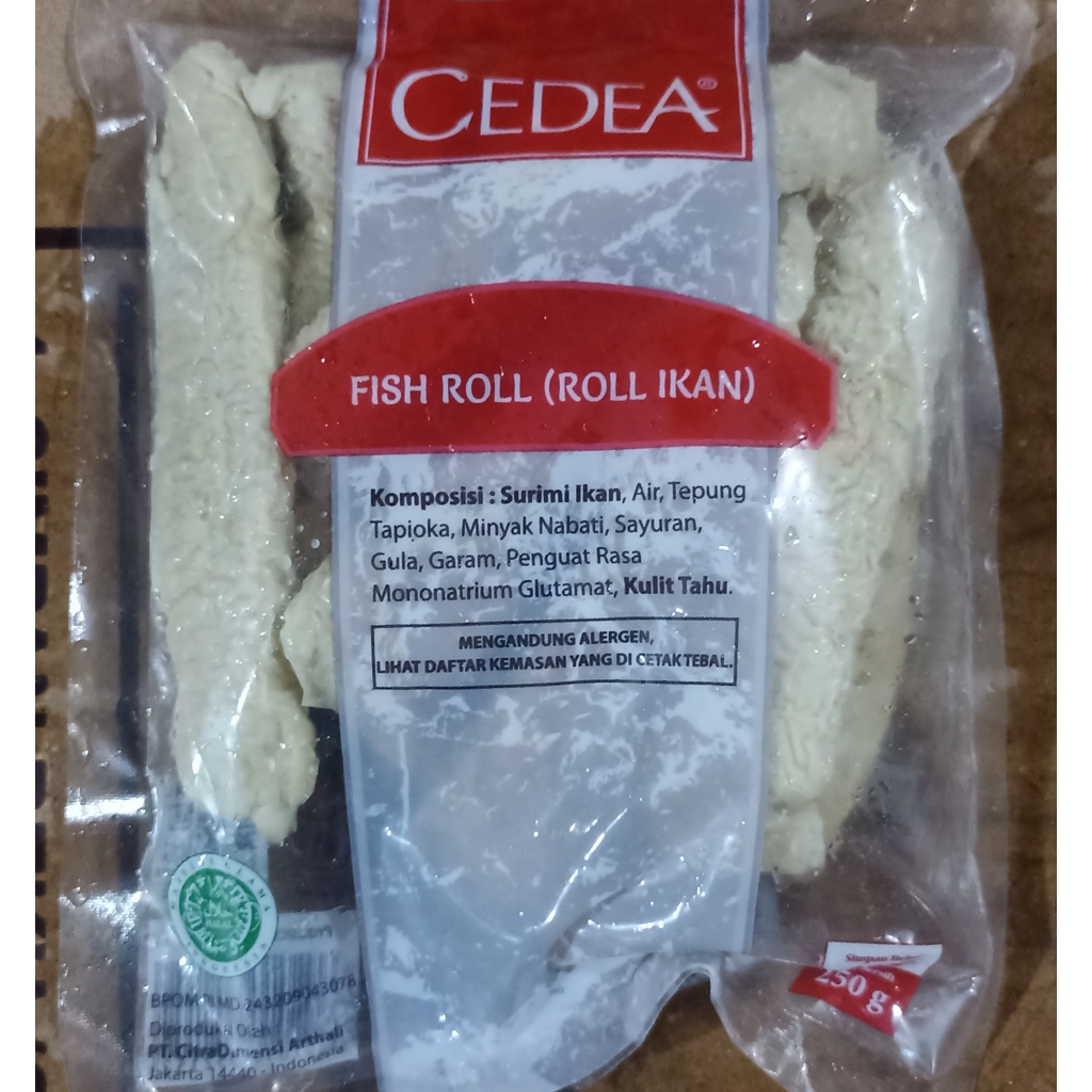 

Cedea Fishroll Ikan 250gram