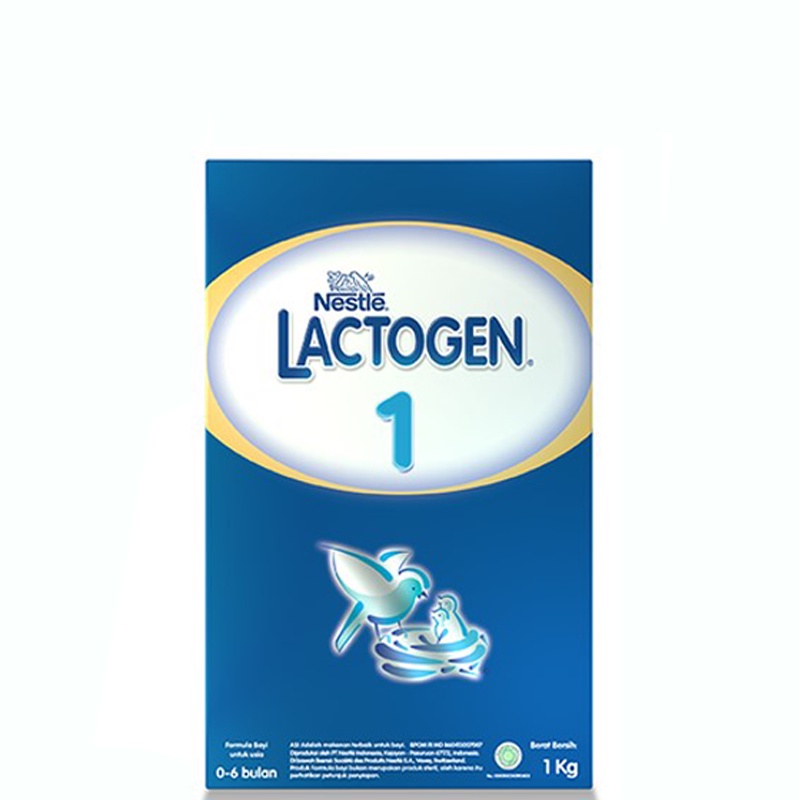 

Nestle Lactogen 1 Susu Formula 0-6 Bulan Plain 1 kg