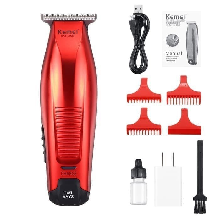 KEMEI KM 5026 TRIMMER mesin alat cukur rambut profesional