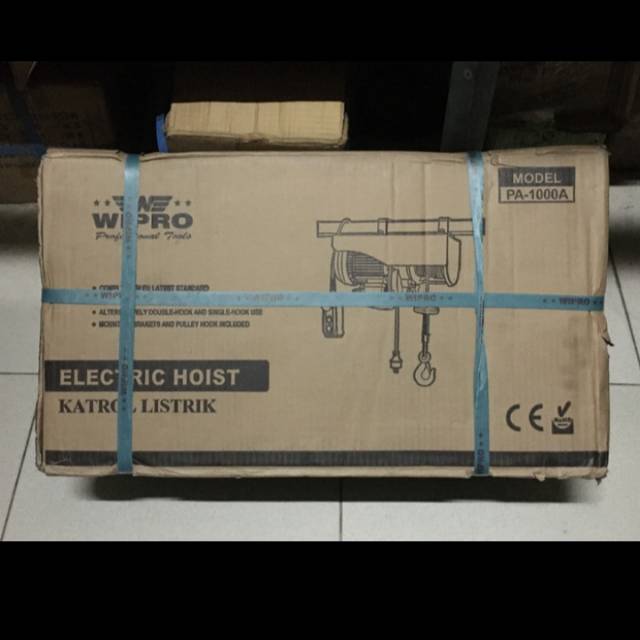 Electric Hoist/ Katrol Listrik/ Chain Block Electric PA-1000A Wipro