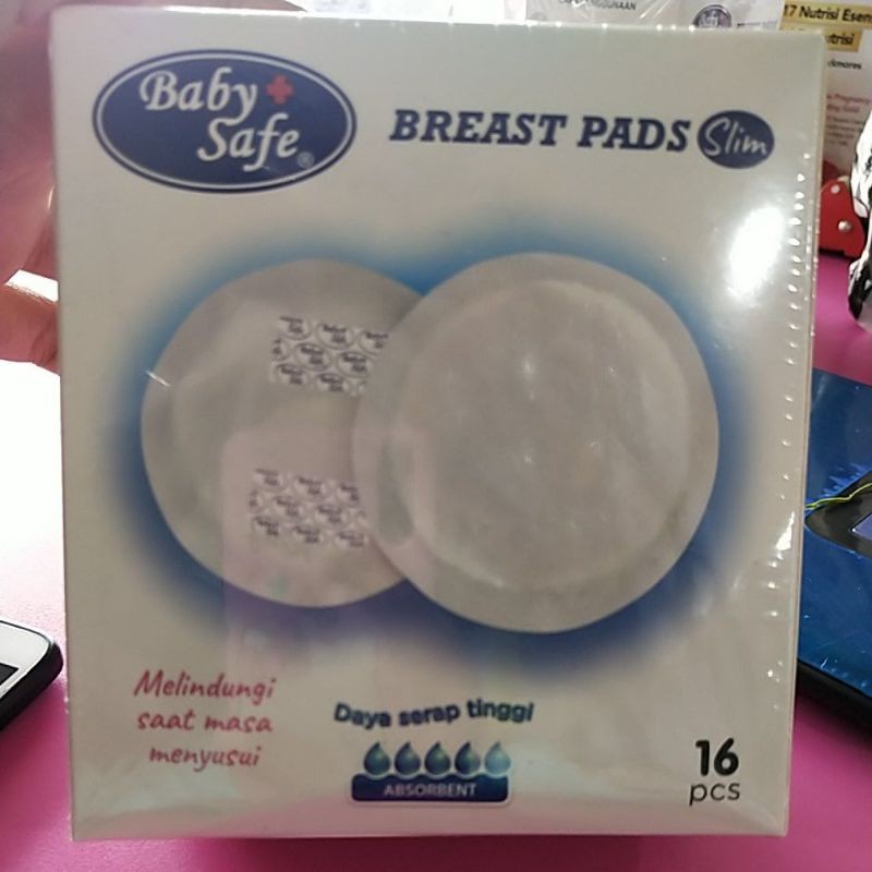 BREAST PAD BABYSAFE 16