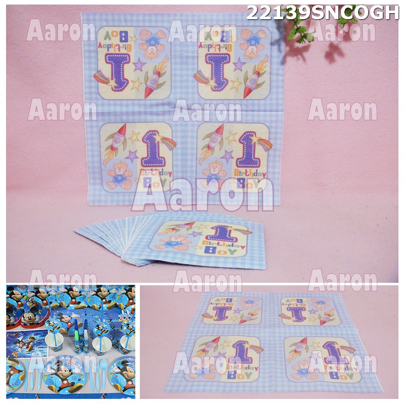 Tissue Ultah Karakter/ Tissue Ultah Princess/ issue Ultah Thomas