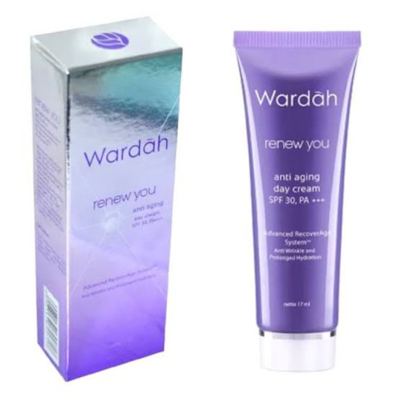 Wardah Renew You Anti Aging Cream SPF 30 PA+++ Anti Kerut Awet Muda Pencerah Mencerahkan Putih Glowi