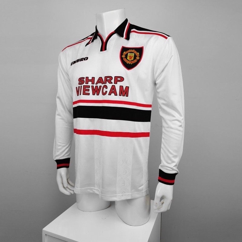 (LONG SLEEVE) RETRO | JERSEY RETRO MU AWAY LOGO PERISAI 1999 LS