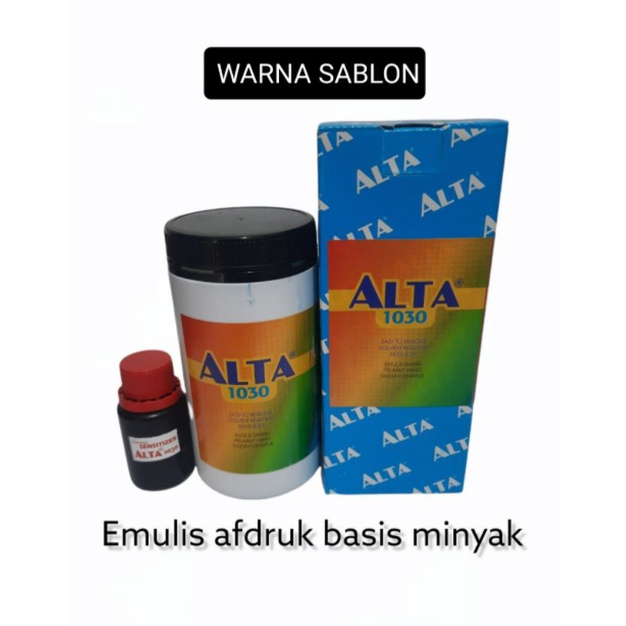 Alta 1030  obat afdruk basis minyak 1kg