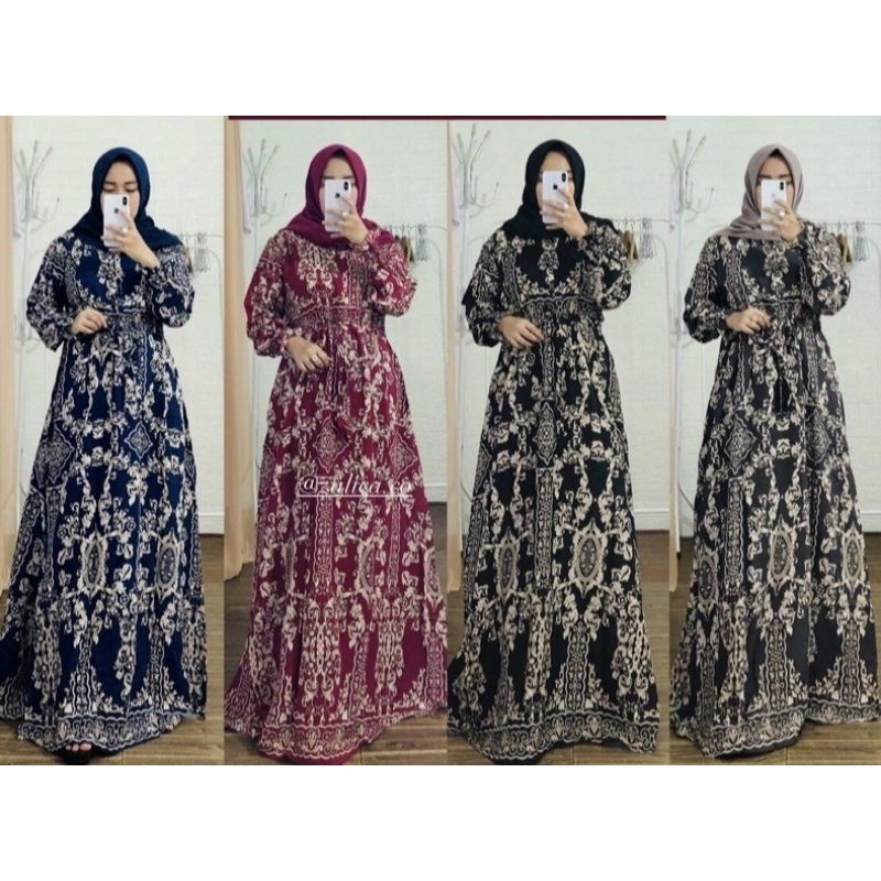 gamis katun rayon viscos viscose sultan bangkok busui