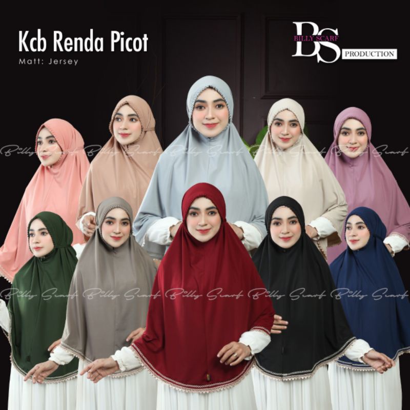 KCB renda picot XL billy bergo Aisyah tali Maryam non pet