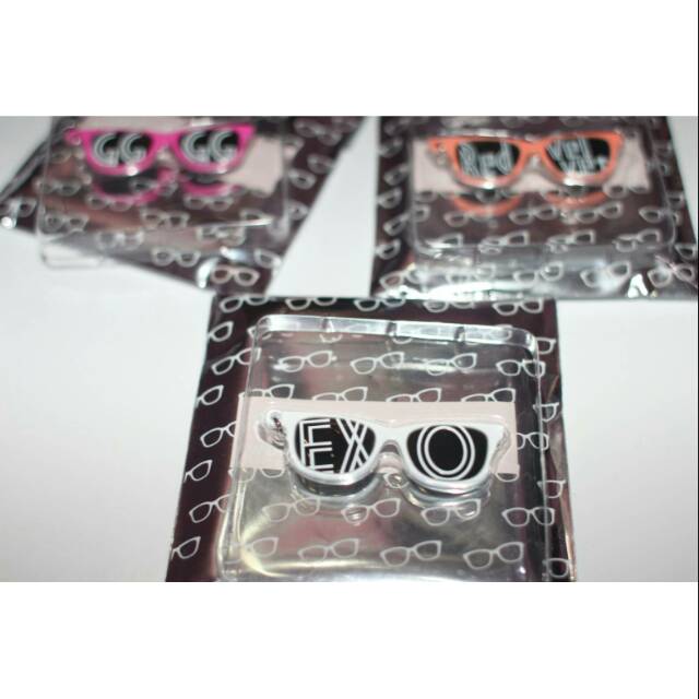 Official smtown japan sunglasses charms - exo , red velvet, girls generation