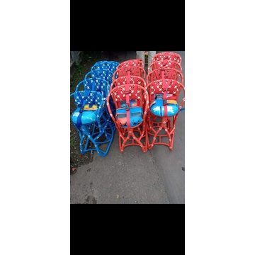 PAKET ISI 10 BONCENGAN MOTOR MATIC ANAK#BONCENGAN ANAK# BONCENGAN MOTOR ANAK#BONCENGAN ANAK ROTAN