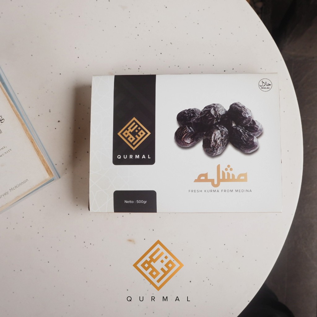 

Qurmal Kurma Ajwa Premium Madinah Original 1 kg [BISA COD]