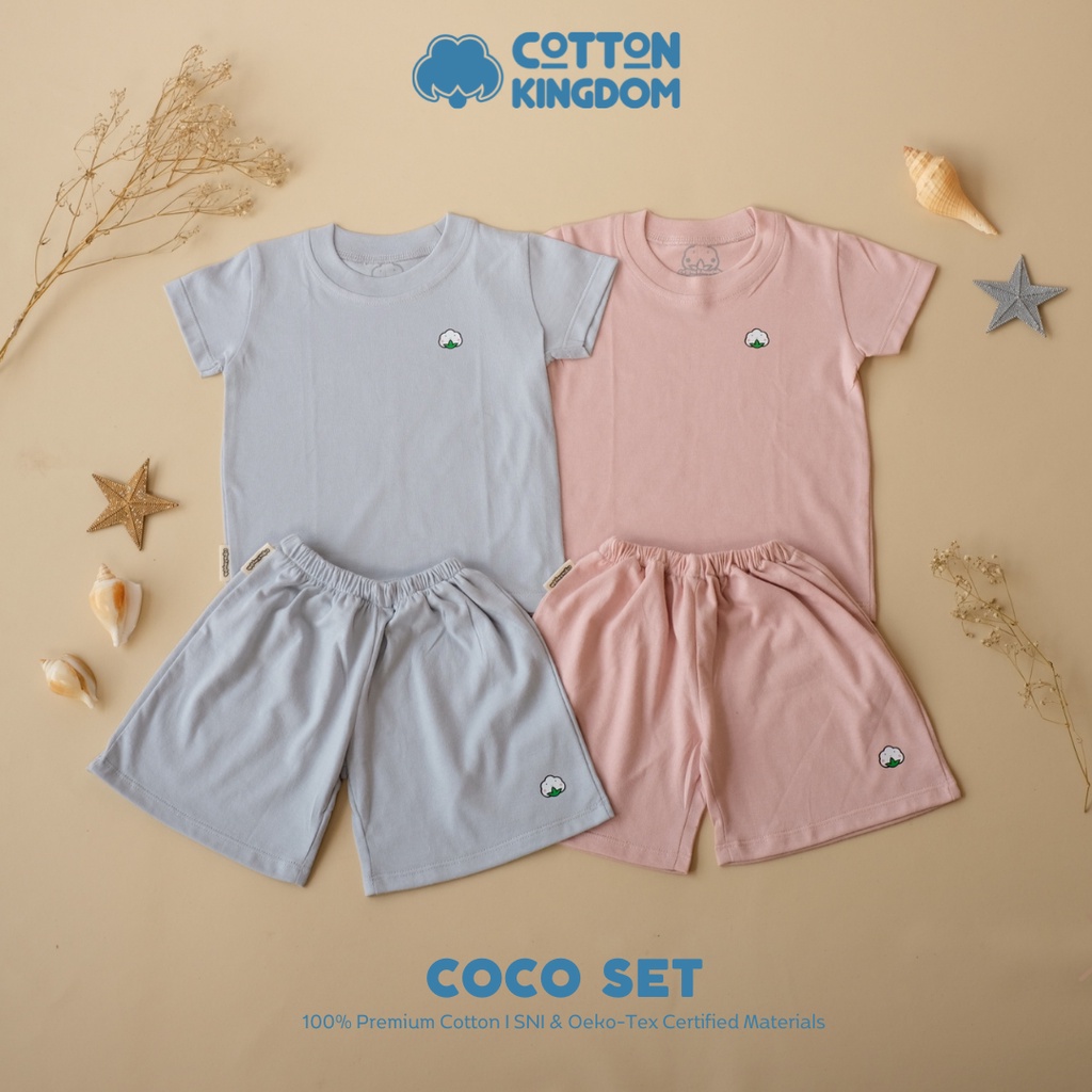 COCO SET / Setelan Oblong / Play Set Katun / KAOS BAYI / BAJU BAYI / KAOS ANAK / BAJU ANAK / SETELAN ANAK