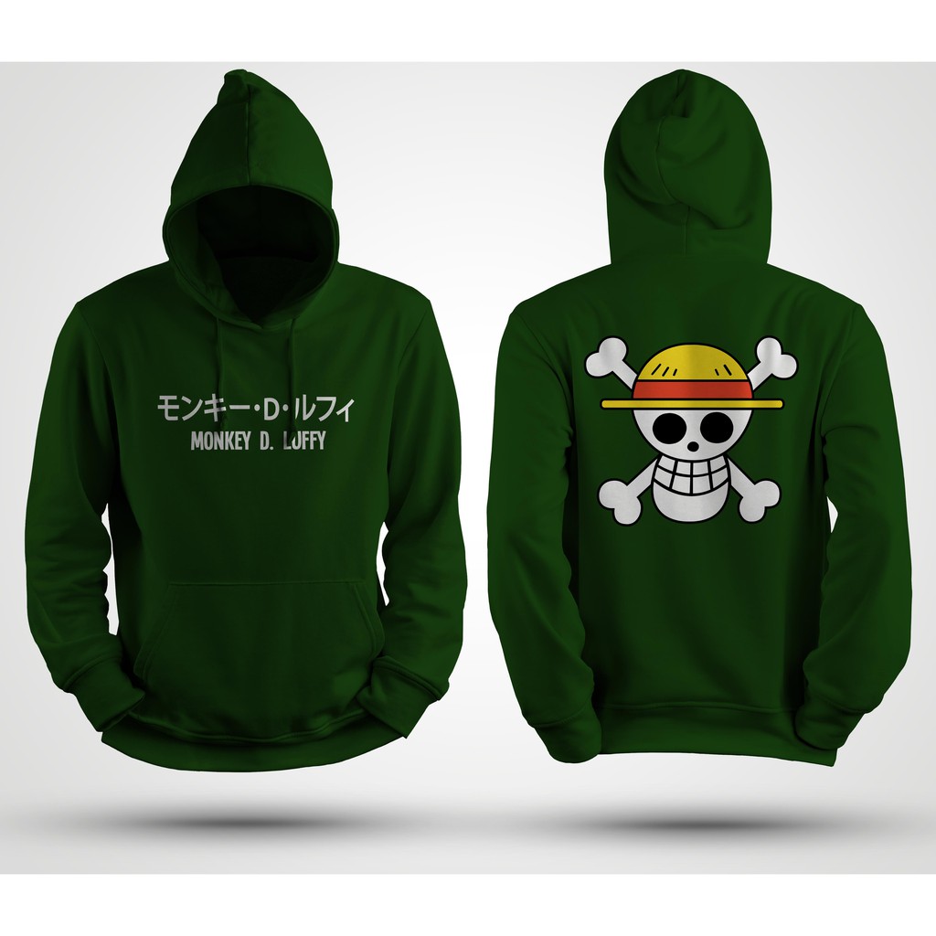 jaket hoodie LUFFY L-XL banyak warna jaket one piece jaket onepiece jaket anime jaket wibu