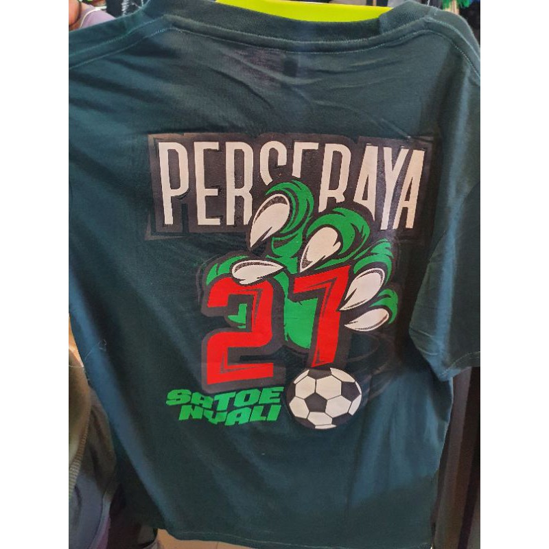 KAOS TSHIRT WANI PERSEBAYA BONEK SATOE NYALI