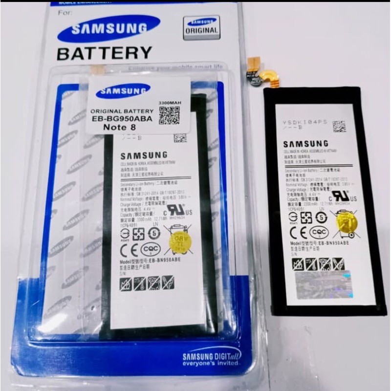 BATTERY BATERAI BATRE SAMSUNG GALAXY NOTE 8 (GT-N5100) 100% SEIN ORIGINAL