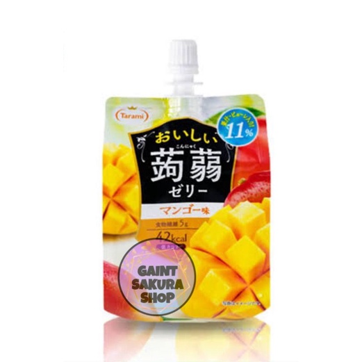 Tarami Mango Konjac Pouched Jelly / jelly drink