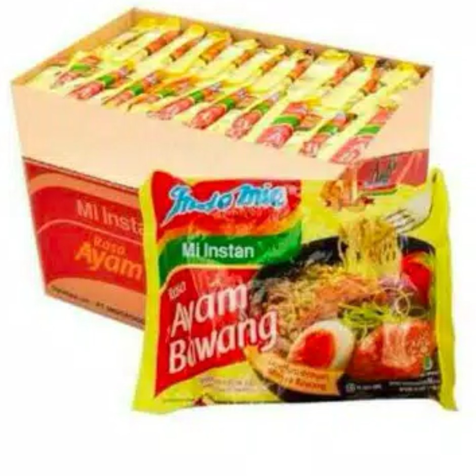 INDOMIE AYAM BAWANG 1DUS ISI40 PSC. HARGA GROSIR TERMURAH