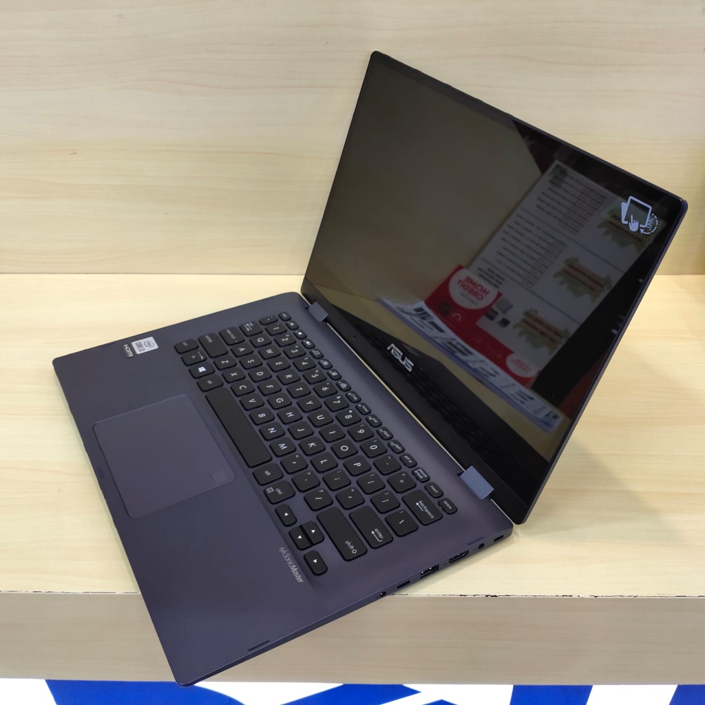 LAPTOP ASUS VIVOBOOK FLIP TP412FA RAM 4GB 8GB 12GB SSD 128GB 256GB FHD THOUCHSCREEN BACKLIT WINDOWS 10 GREY-4