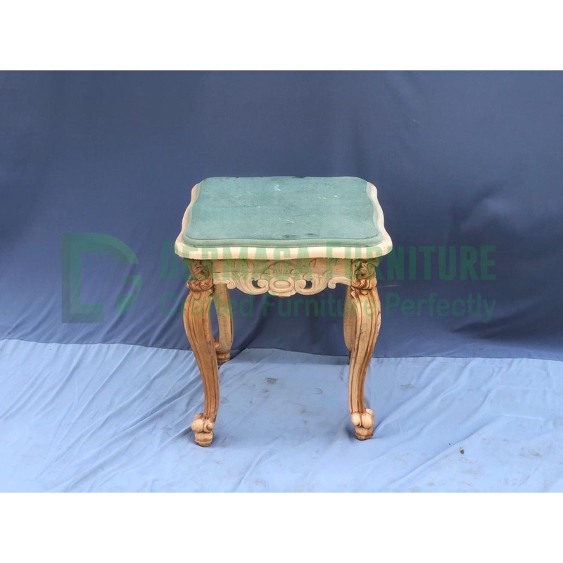 MEJA TERAS SYAHRINI TOP MDF UKIRAN TERMURAH MEJA KECIL FURNITURE JEPARA