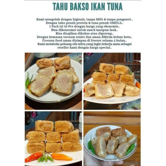 

Tahu bakso ikan tuna