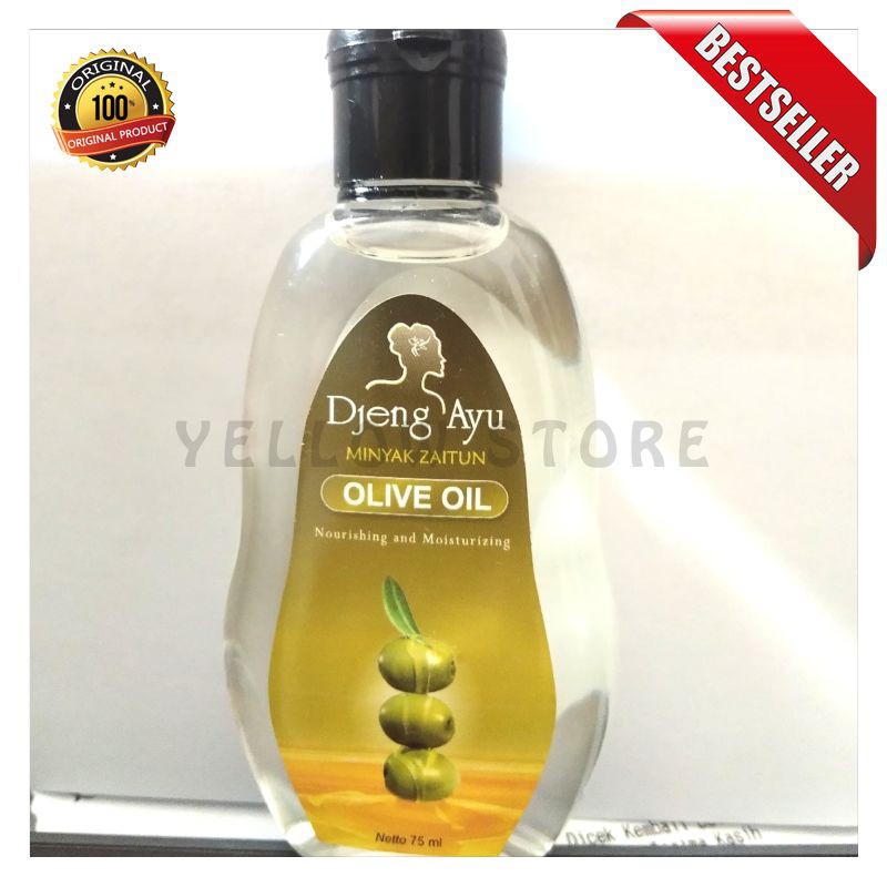 DJENG AYU MINYAK ZAITUN ORIGINAL BPOM 75ML - OLIVE OIL DJENG AYU [YELLOW STORE]