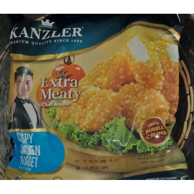 

nuget ayam crispy KANZLER crispy chicken nugget 450 gram